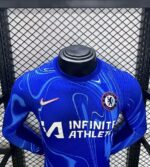 Mens Chelsea 2024/25 Home Long Sleeve Jersey Player Version 2