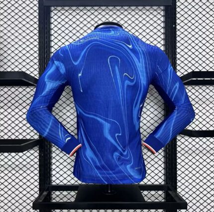 Mens Chelsea 2024/25 Home Long Sleeve Jersey Player Version 1
