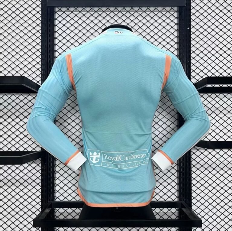 Mens Inter Miami CF 2024/25 Third Long Sleeve Jersey Player Version 1