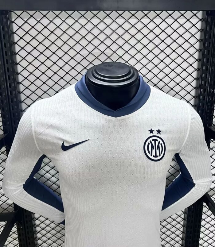 Mens Inter Milan 2024/25 Away Long Sleeve Jersey Player Version 2