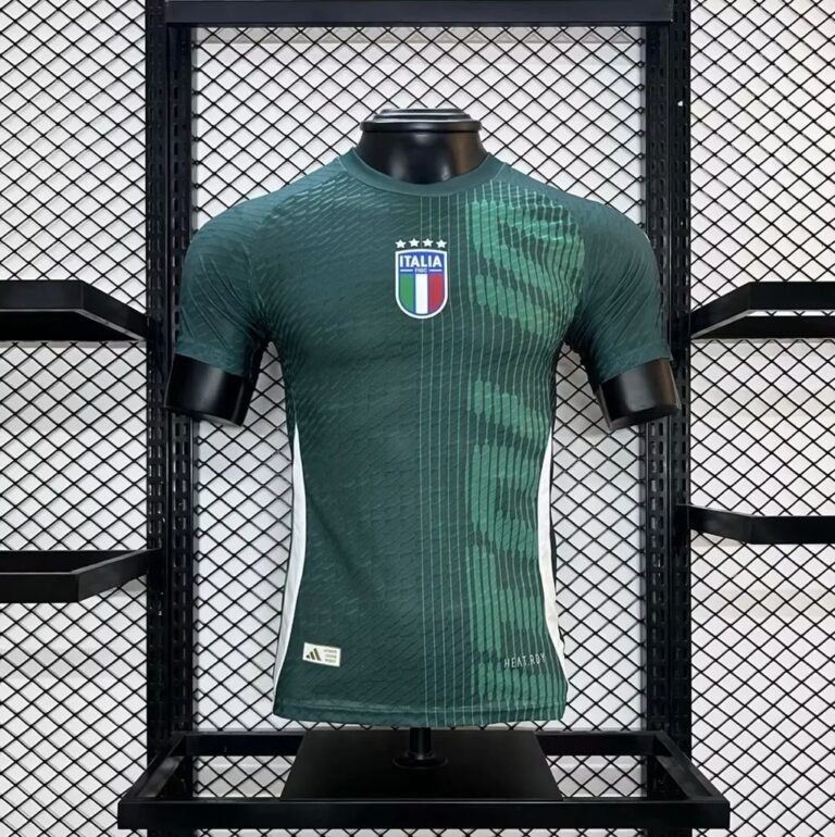 Mens Italy 2024/25 Pre-Match Jersey Player Version