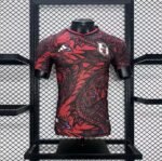 Mens Japan 2024/25 Red Dragon Jersey Player Version