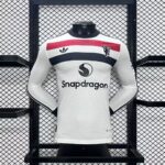 Mens Manchester United 2024/25 Third Long Sleeve Jersey Player Version