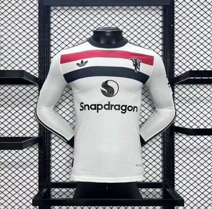 Mens Manchester United 2024/25 Third Long Sleeve Jersey Player Version