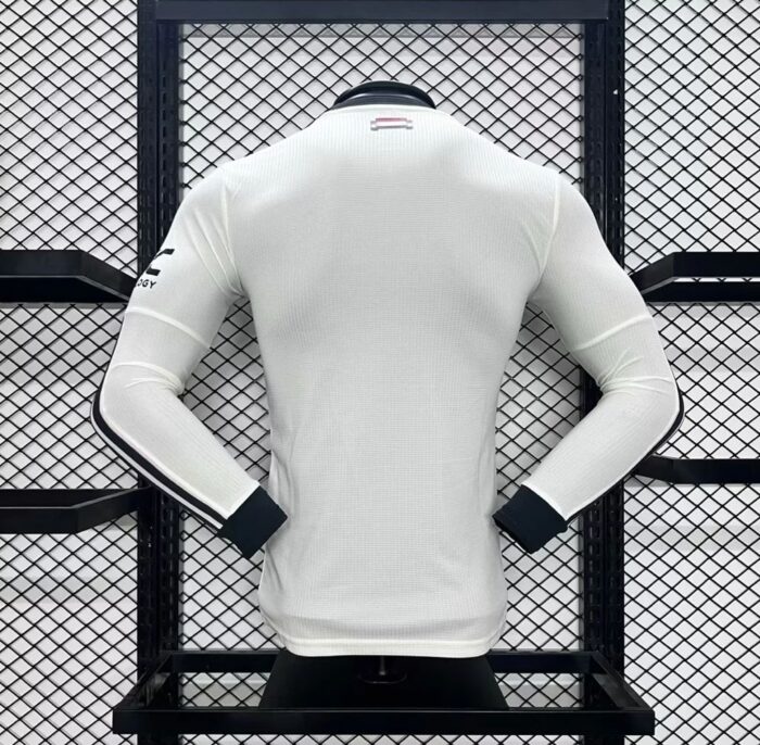 Mens Manchester United 2024/25 Third Long Sleeve Jersey Player Version 1