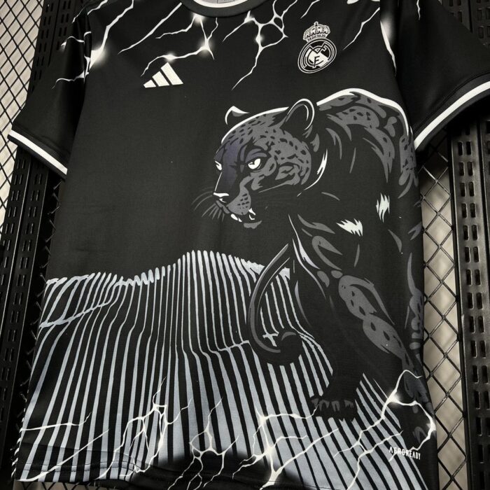 Mens Real Madrid 2024/25 Black Jersey 2