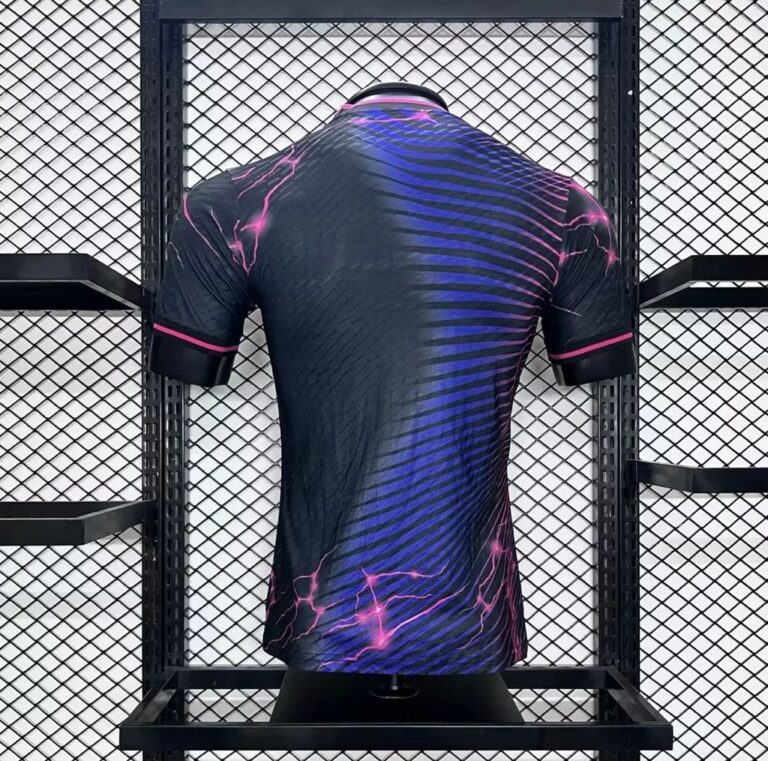 Mens Real Madrid 2024/25 Purple Jersey Player Version 1