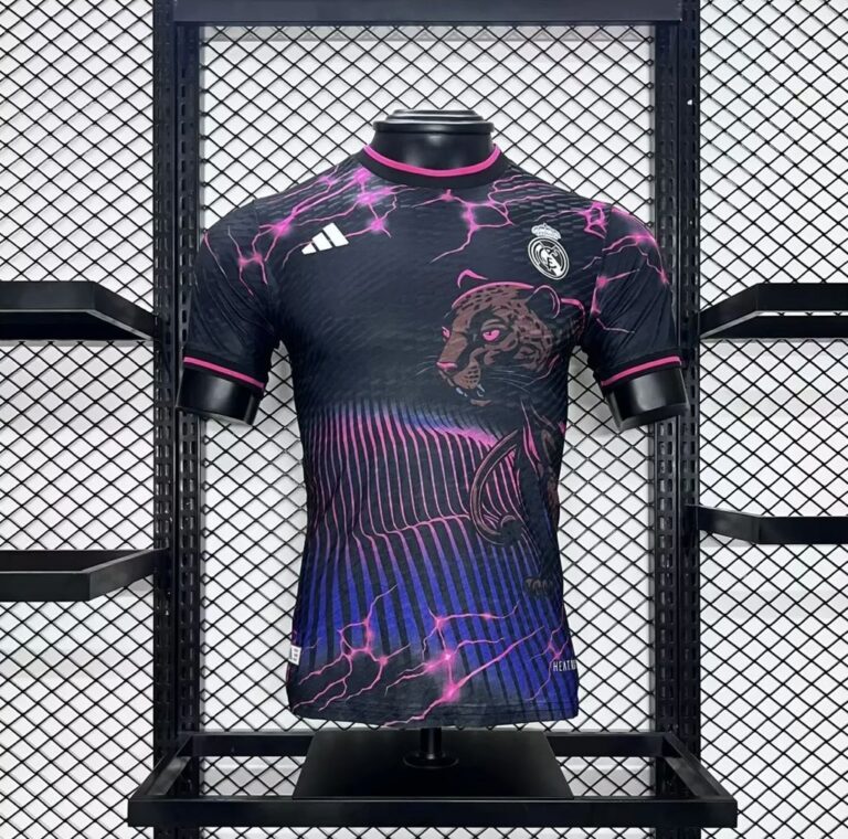 Mens Real Madrid 2024/25 Purple Jersey Player Version