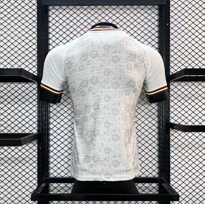 Mens Spain 2024/25 White Jersey Player Version 1