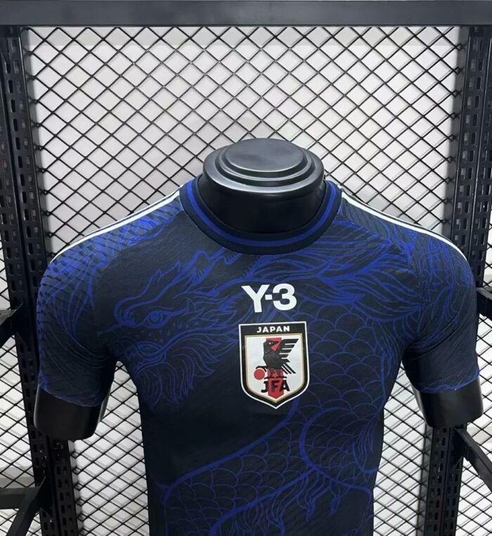 Mens Japan 2024/25 Y3 Blue Dragon Jersey Player Version 2