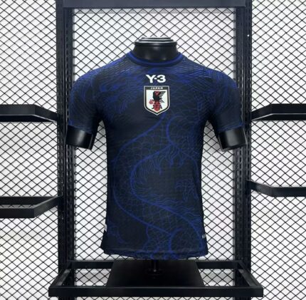 Mens Japan 2024/25 Y3 Blue Dragon Jersey Player Version