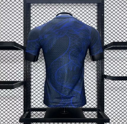 Mens Japan 2024/25 Y3 Blue Dragon Jersey Player Version 1