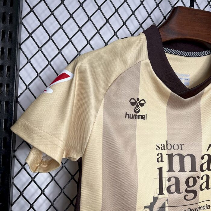 Kids Malaga 2024/25 Third Kit 4