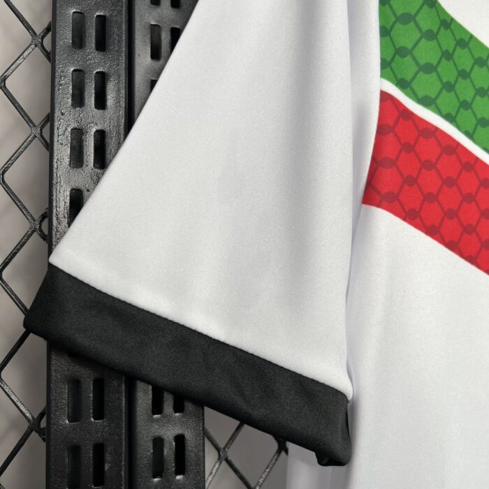 Mens CD Palestino 2024/25 White Graffiti Jersey 6