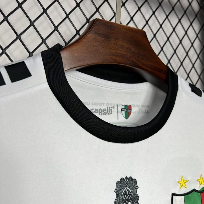 Mens CD Palestino 2024/25 White Graffiti Jersey 5