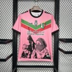 Mens CD Palestino 2024/25 Pink Graffiti Jersey 6