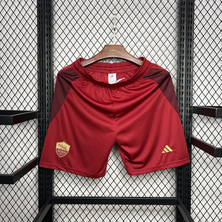 Mens AS Roma 2024/25 Home Shorts