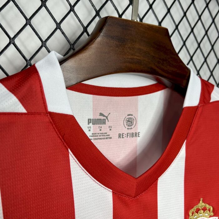 Mens Sporting de Gijón 2024/25 Home Jersey 8