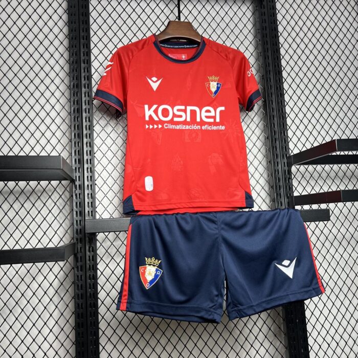 Kids CA Osasuna 2024/25 Home Kit 2