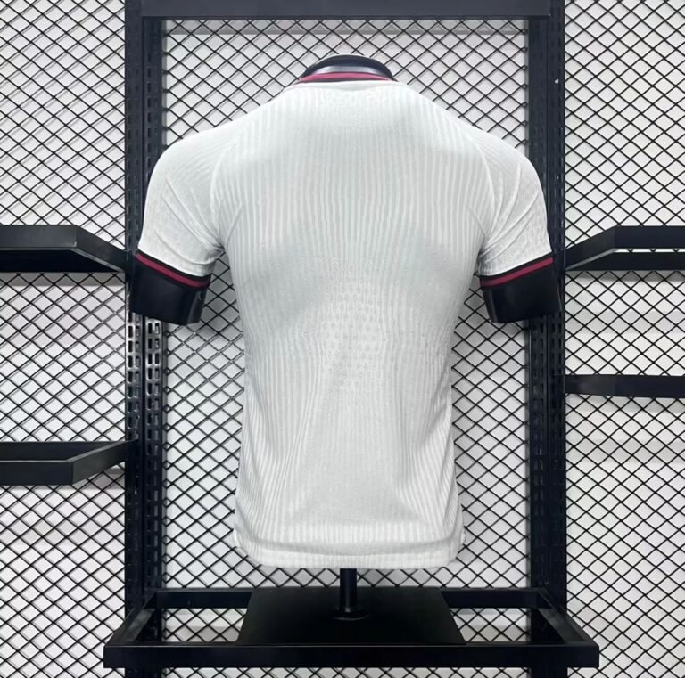 Mens Barcelona 2024/25 White Jersey Player Version 1