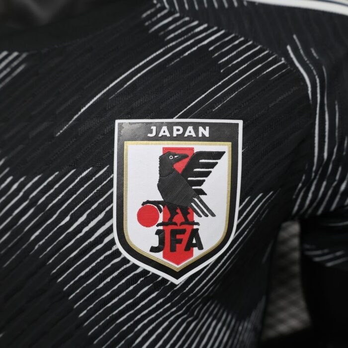 Mens Japan 2024/25 Black Jersey Player Version 7