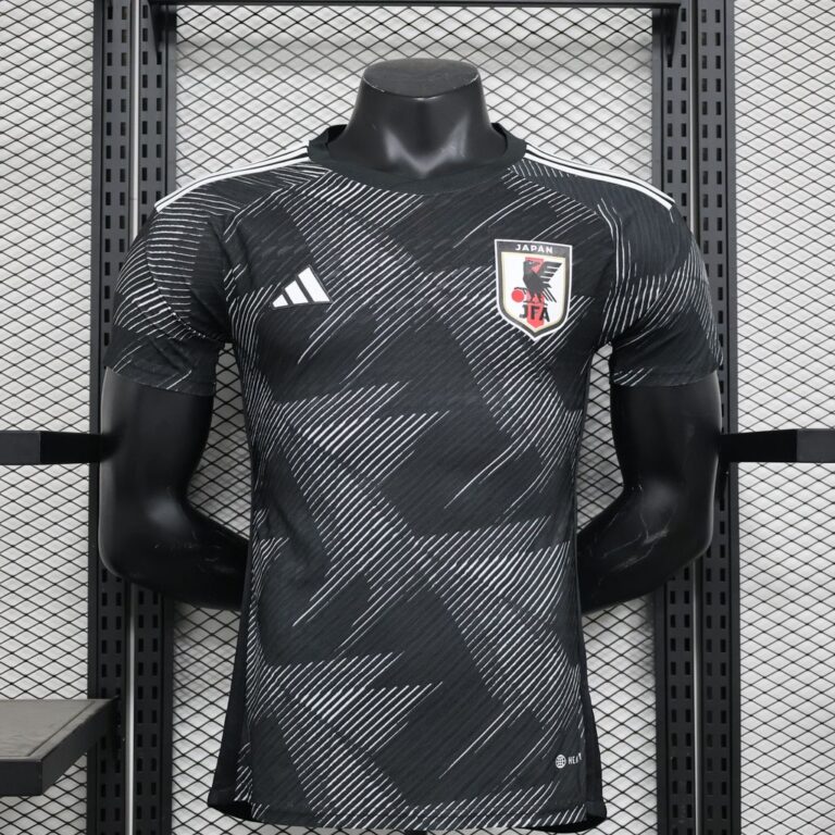 Mens Japan 2024/25 Black Jersey Player Version