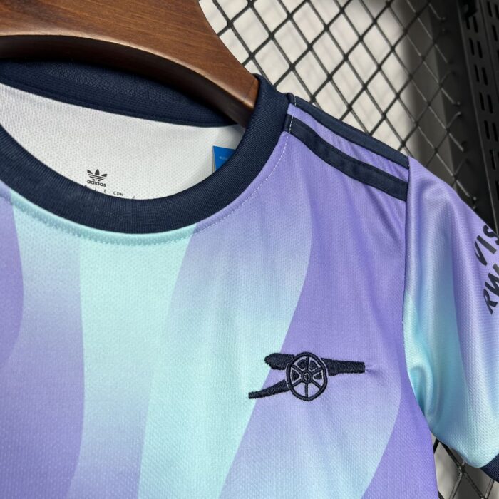 Kids Arsenal 2024/25 Third Kit 4