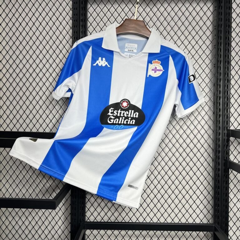 Mens Deportivo de La Coruna 2024/25 Home Jersey