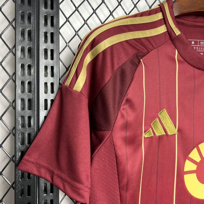 Mens AS Roma 2024/25 Home Jersey 4