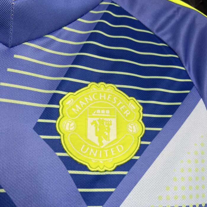 Mens Manchester United 2024/25 Goalkeeper Jersey 7