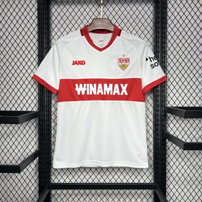 Mens VfB Stuttgarts 2024/25 Home Jersey 3