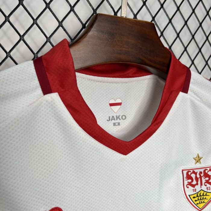 Mens VfB Stuttgarts 2024/25 Home Jersey 4
