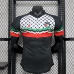 Mens CD Palestino 2024/25 Maillot DKALI Black Jersey Player Version