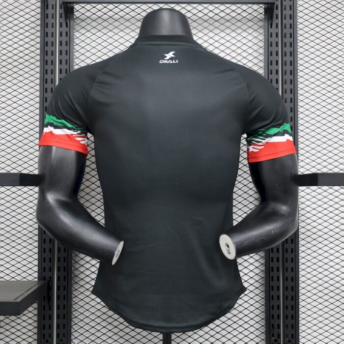 Mens CD Palestino 2024/25 Maillot DKALI Black Jersey Player Version 1