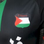 Mens CD Palestino 2024/25 Hand of God Black Jersey Player Version 3