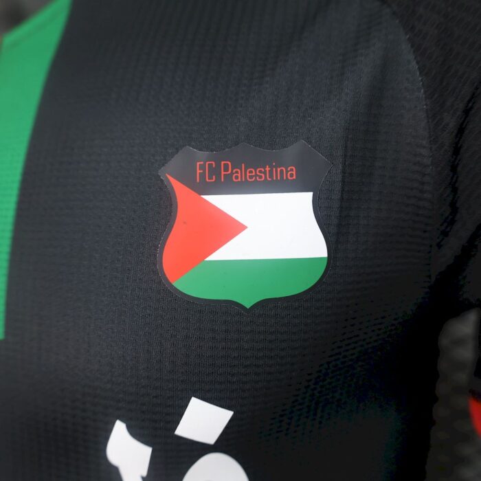 Mens CD Palestino 2024/25 Hand of God Black Jersey Player Version 3