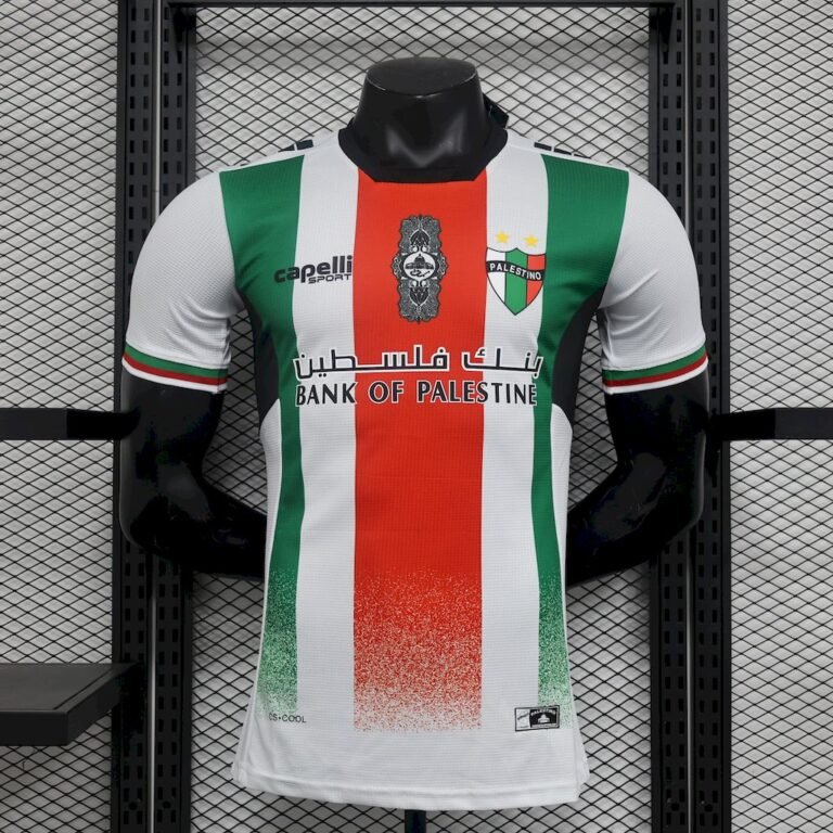 Mens CD Palestino 2024/25 Home Jersey Player Version