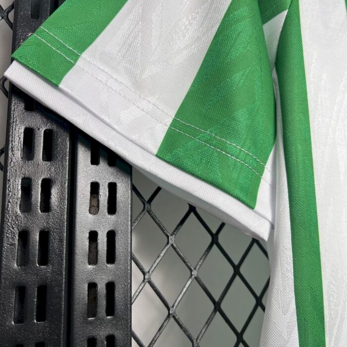 Mens Real Betis 2024/25 With Sponsors And Patch Home Jersey 4