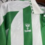 Mens Real Betis 2024/25 With Sponsors And Patch Home Jersey 3
