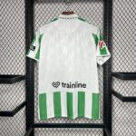 Mens Real Betis 2024/25 With Sponsors And Patch Home Jersey 1