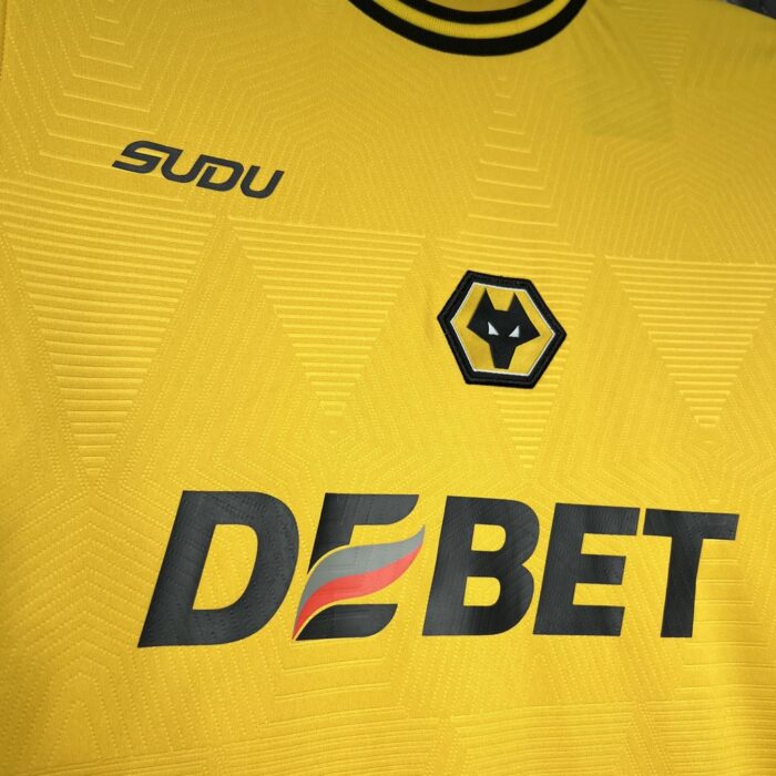 Mens Wolves 2024/25 Home Jersey 4