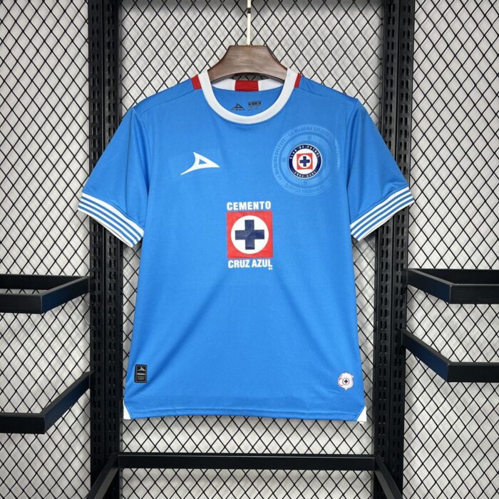 Mens Cruz Azul 2024/25 Home Jersey 3