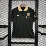 Mens Barcelona 2024/25 Polo Black Jersey 5