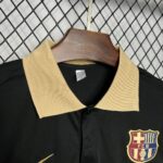 Mens Barcelona 2024/25 Polo Black Jersey 4