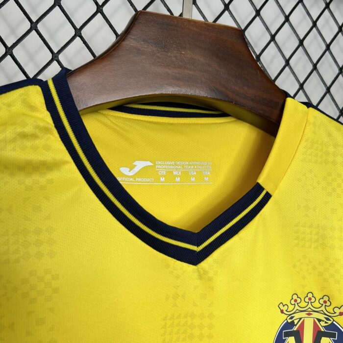 Mens Villarreal CF 2024/25 Home Jersey 5