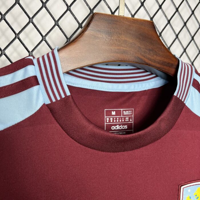 Mens Aston Villa 2024/25 Home Jersey 3