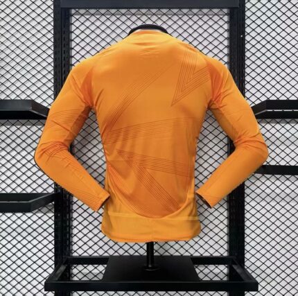 Mens Real Madrid 2024/25 Away Long Sleeve Jersey Player Version 1