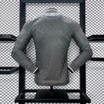 Mens Real Madrid 2024/25 Third Long Sleeve Jersey Player Version 1