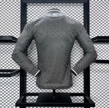 Mens Real Madrid 2024/25 Third Long Sleeve Jersey Player Version 1
