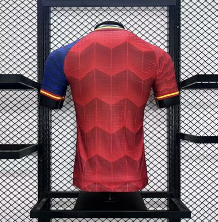 Mens Spain 2024/25 Red Jersey Player Version 1